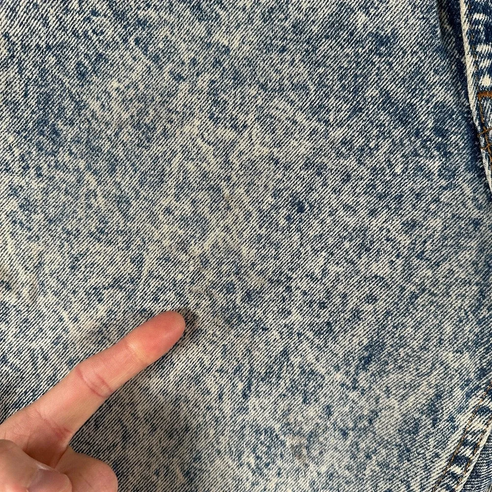 Vtg 1981 Levi's 575 Jeans Tapered Orange Tab Acid Wash USA 32x34(31x31 Fits)‎